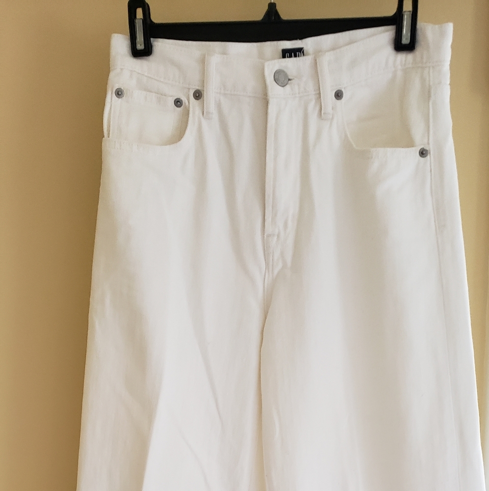 GAP denim high waist and wide leg jeans